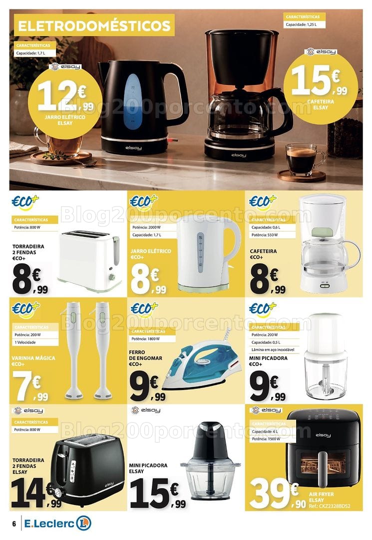 Antevisão Folheto E-LECLERC Bazar Promoções de 18 junho a 1 julho